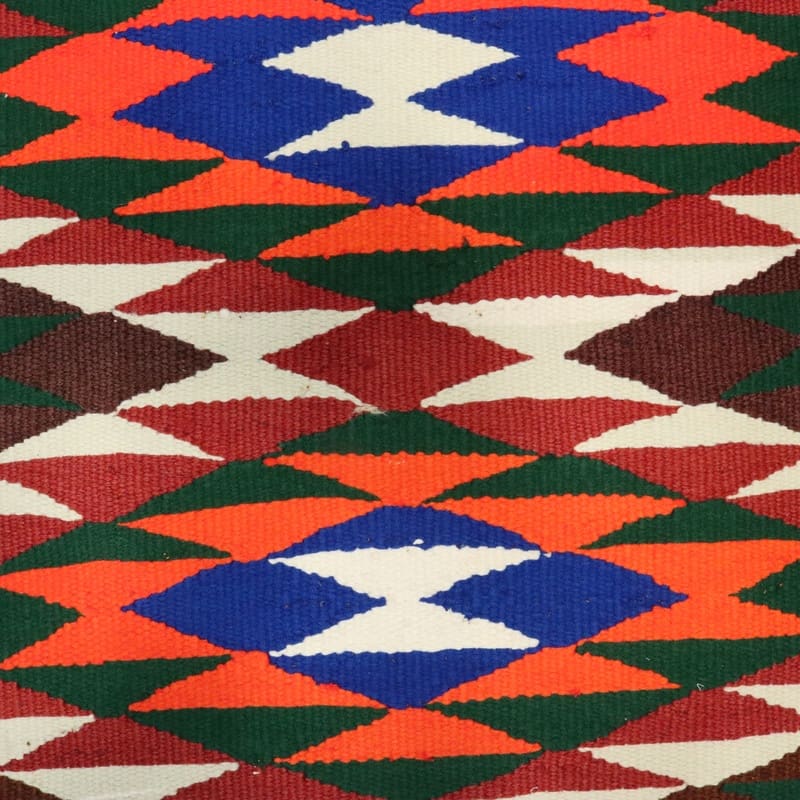 Kelim Teppich 113x55 cm, traditionell aus Kerman, handgewebt