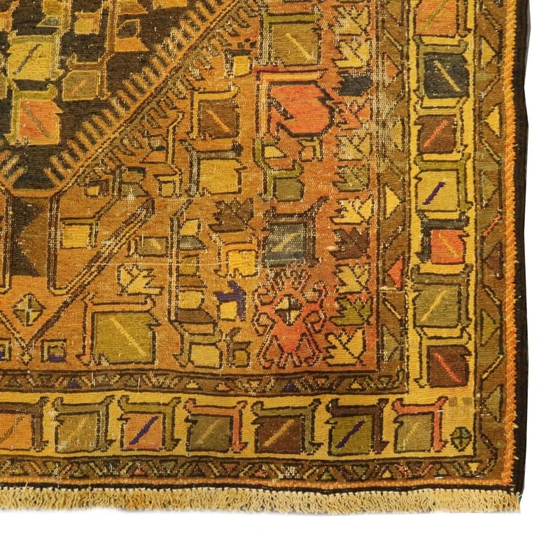 Kelim Teppich 296x116 cm, handgewebt, hochwertige Verarbeitung