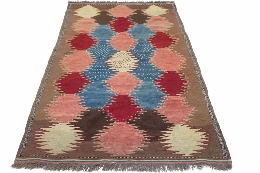 Kelim Gaschgai Teppich 239x129 cm – traditionell handgewebt