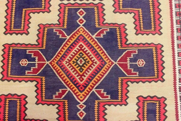 Kelim Ardebil Teppich 292x169 cm - Traditionell handgewebt