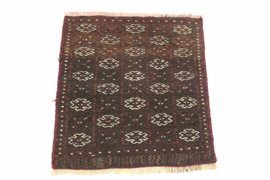 Kelim Teppich 71x60 cm aus Marokko - handgewebt, traditionell