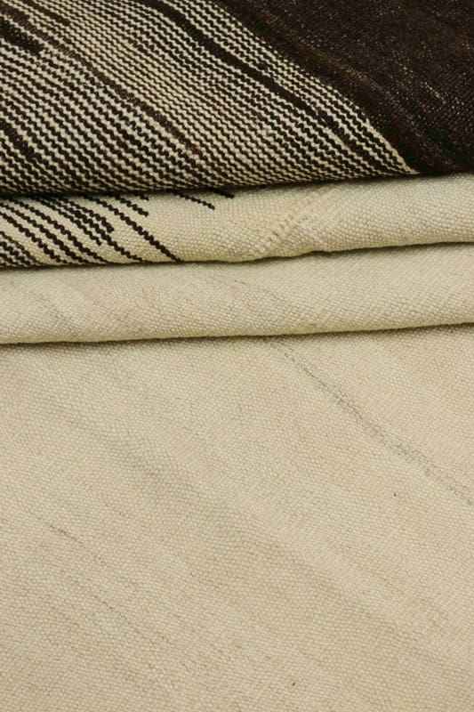 Kelim Sofreh Teppich 204x199 cm, traditionell gewebt, Orientteppich