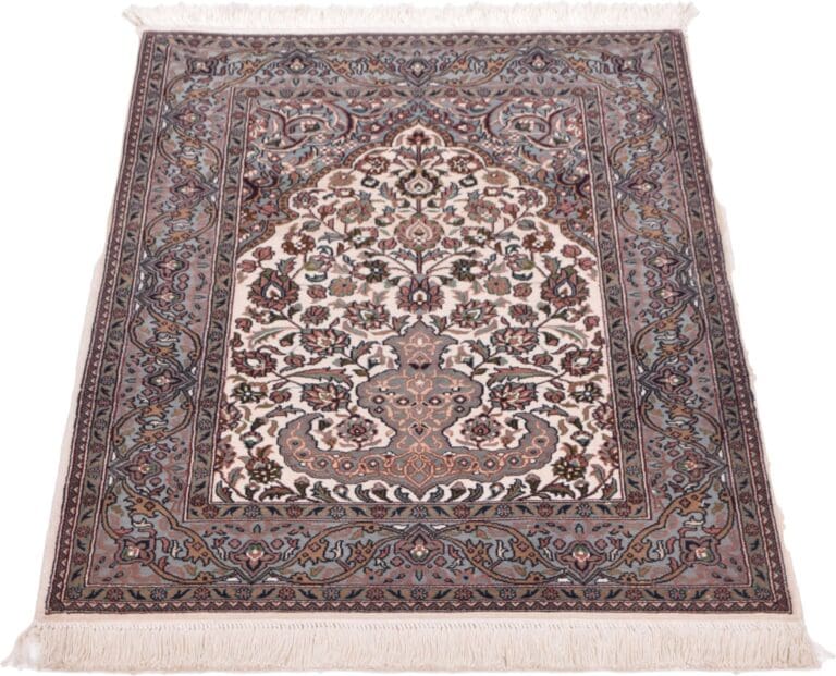 Hereke Teppich 65 x 95cm, Seide handgeknüpft