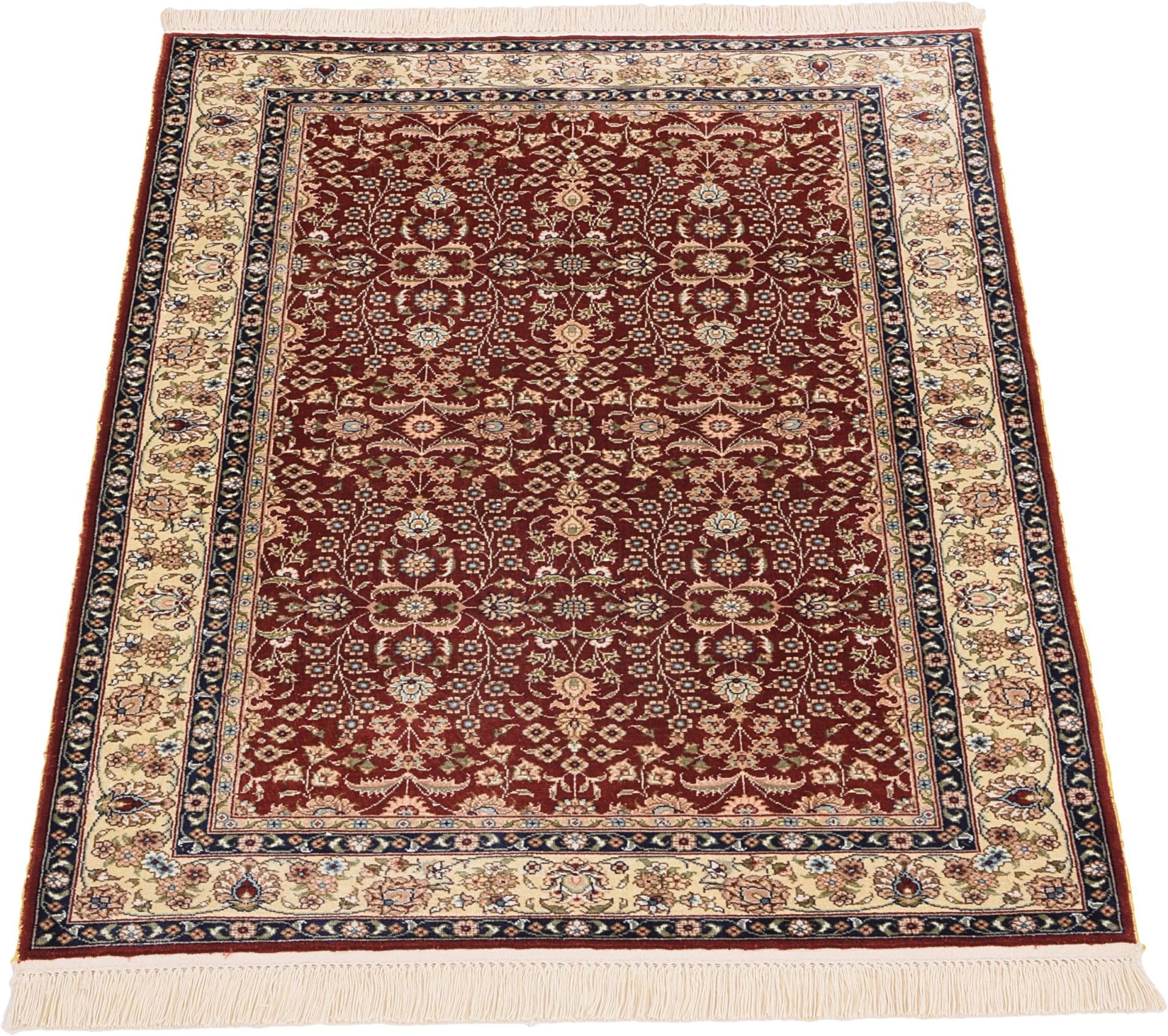 Hereke Teppich 80 x 124 cm Seide, handgeknüpft