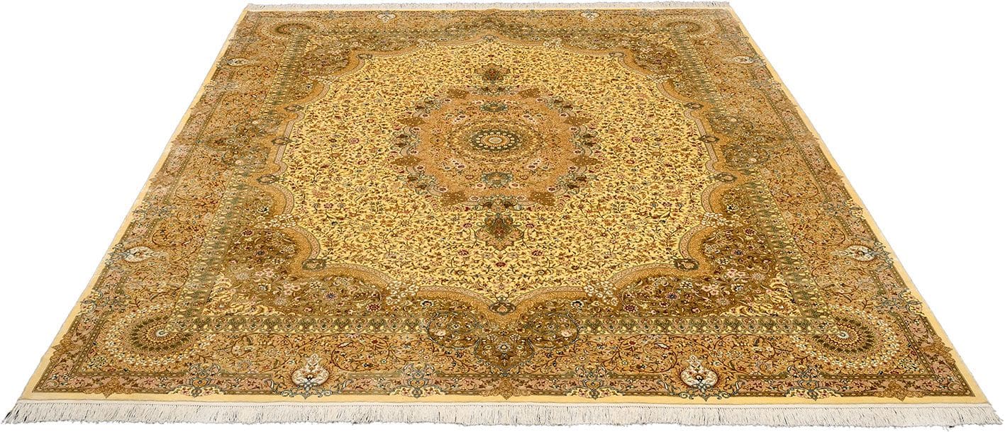 Hereke Teppich 250 x 311 cm Seide, handgeknüpft