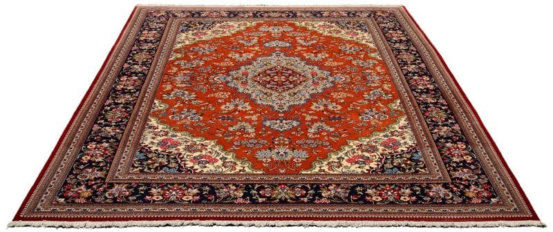 Ghom Teppich 252 x 338 cm – Handgeknüpft, edle Schurwolle