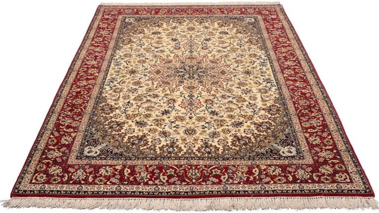Exklusiver Isfahan Teppich 206 x 294cm, 1000000 Knoten, handgeknüpft