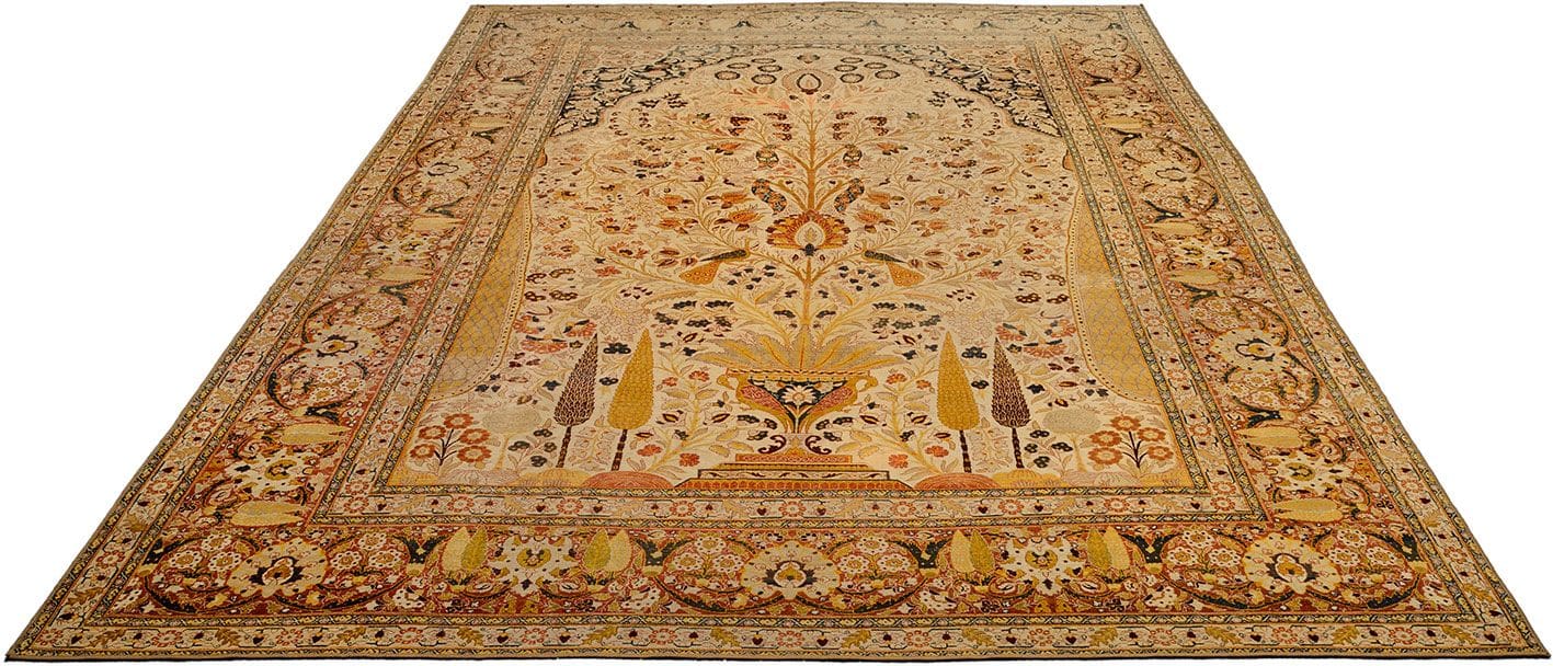 Täbriz Haji Jaili alt 284 x 411cm, handgeknüpft, Perserteppich