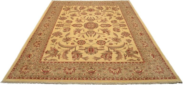 Ziegler Farahan Teppich 268 x 363 cm, handgeknüpft, Orientteppich H1