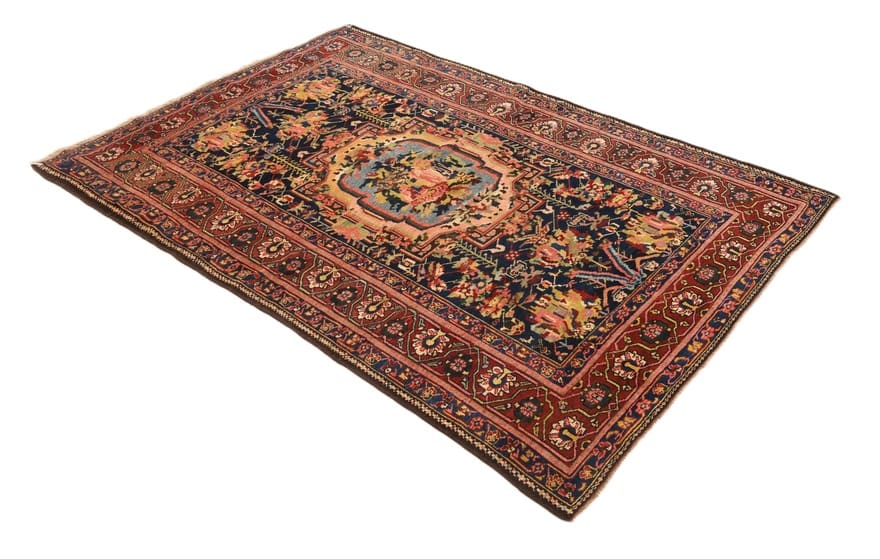 Antiker Bakhtiari Farah Dombeh Teppich 213x149 cm – handgeknüpft