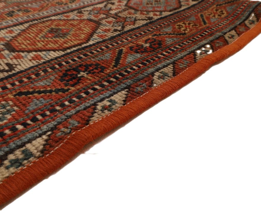 Shiraz Antik Teppich 297x181 cm, 70 Jahre alt, handgeknüpft