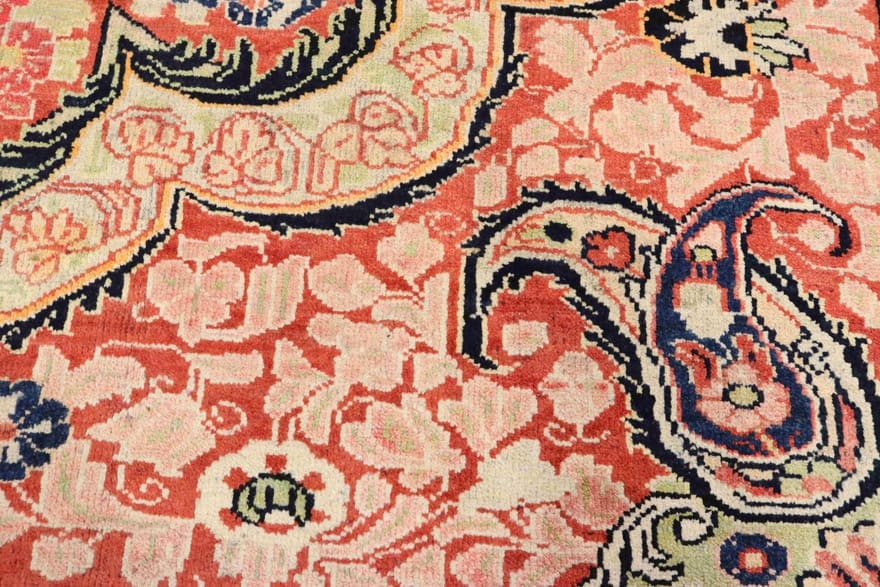 Orientteppich Mohajeran Antik 368x282 cm - Sarough Mir, handgeknüpft H1