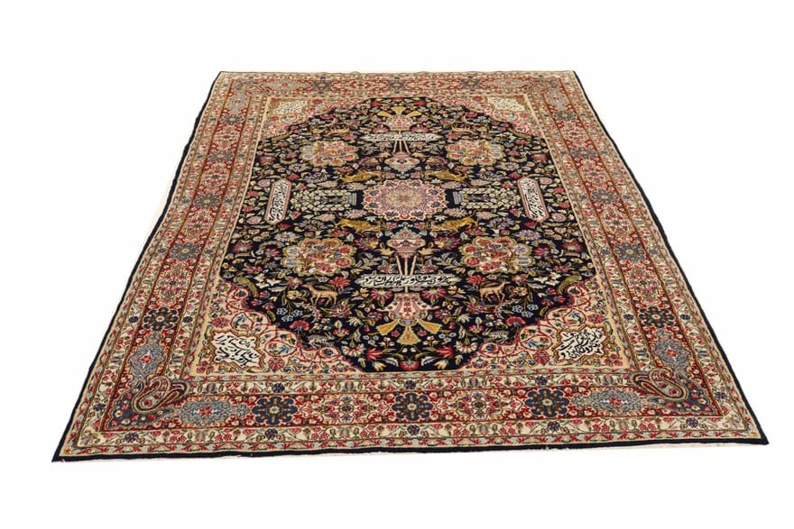 Antik Unikat Kerman Teppich 312x211 cm – Hochwertiger Perserteppich, handgeknüpft H1