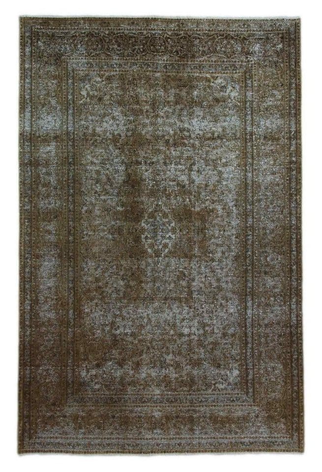 Vintage Orientteppich 295 x 192 cm, handgeknüpft, einzigartig