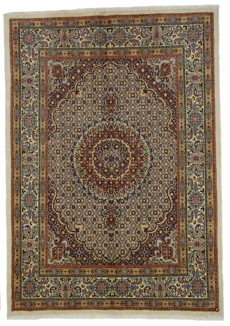 Moud Orientteppich 205 x 147 cm, 360.000 Knoten, handgeknüpft