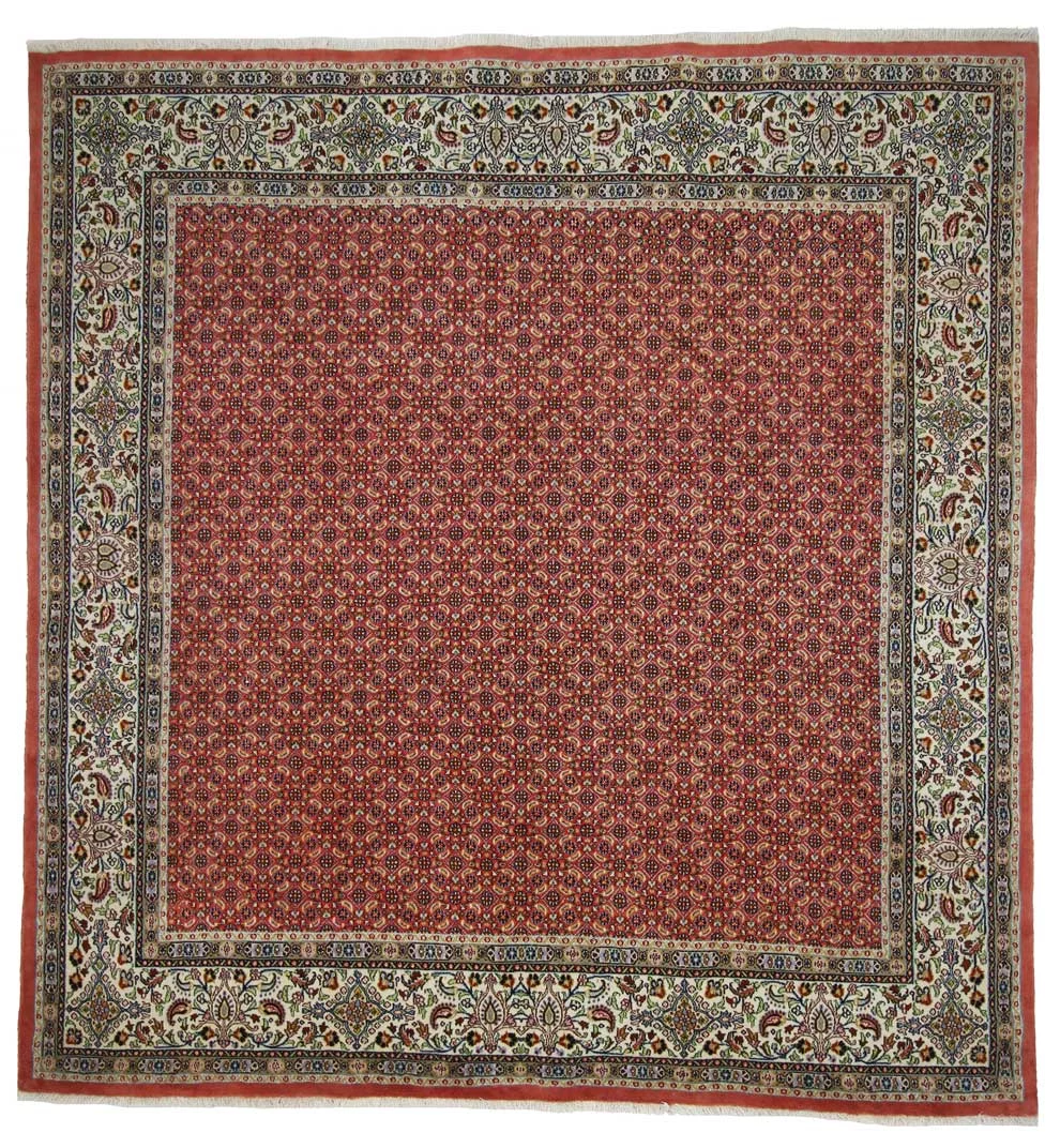 Orientteppich Moud 255 x 244 cm, 360.000 Knoten, handgeknüpft