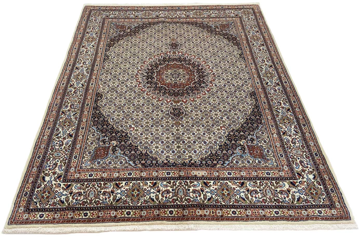 Moud Orientteppich 230 x 185 cm, 360.000 Knoten, handgeknüpft