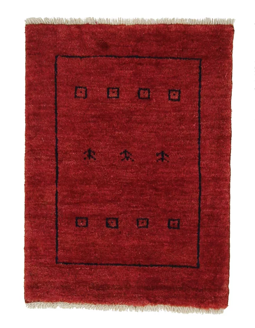 Gabbeh Teppich 85 x 62 cm | 50.000-180.000 Knoten | handgeknüpft