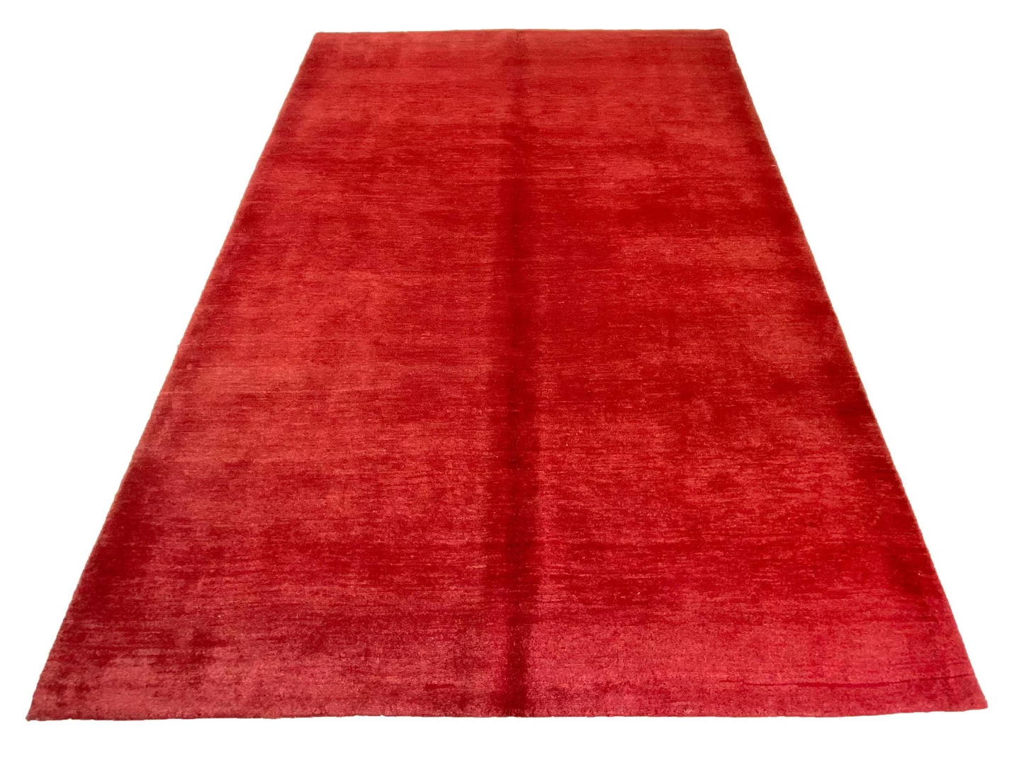 Gabbeh Teppich 300 x 211 cm, abstraktes Design, handgeknüpft