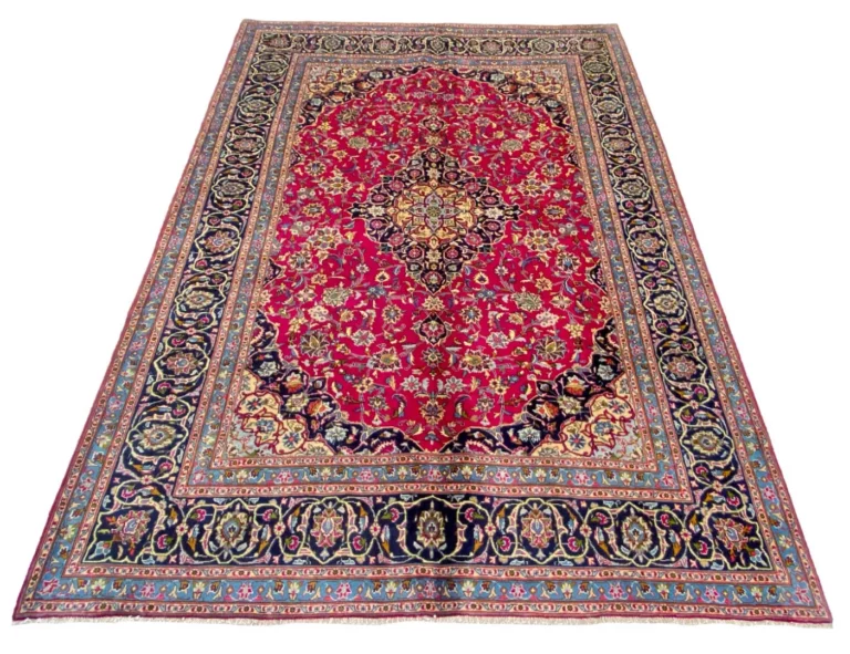 Kashmar Orientteppich 290 x 204 cm, 300000 Knoten, handgeknüpft