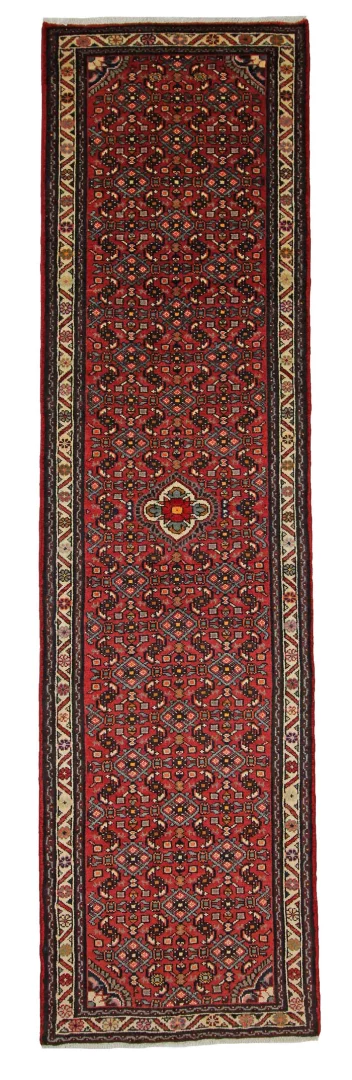 Orientteppich Hosseinabad 316 x 83 cm | 200.000 Knoten | handgeknüpft