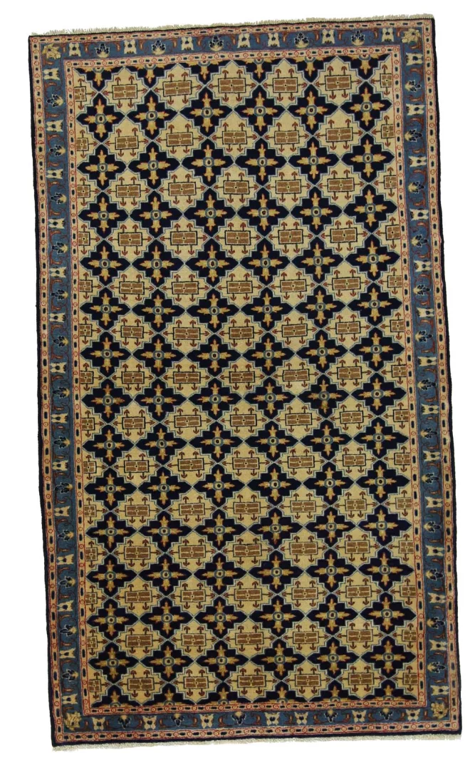 Keshan Teppich 179 x 104 cm, 150.000-300.000 Knoten, handgeknüpft