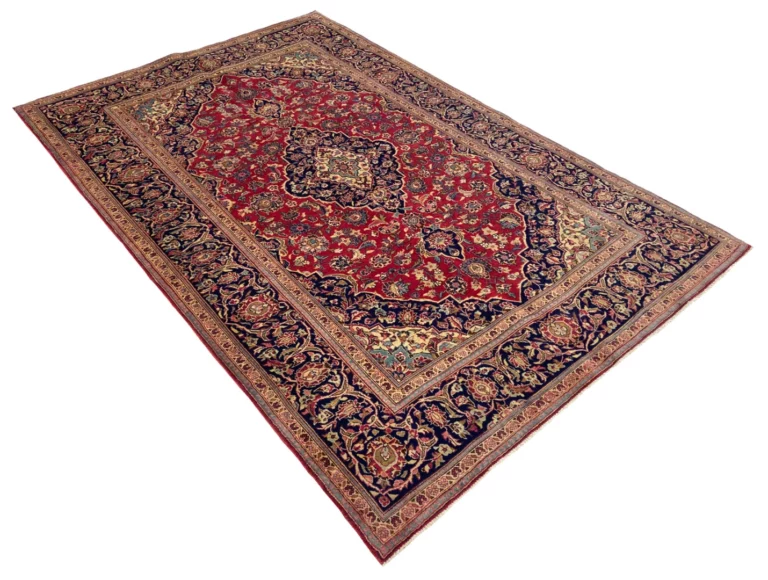 Keshan Orientteppich 310 x 201 cm, 150.000-300000 Knoten, handgeknüpft