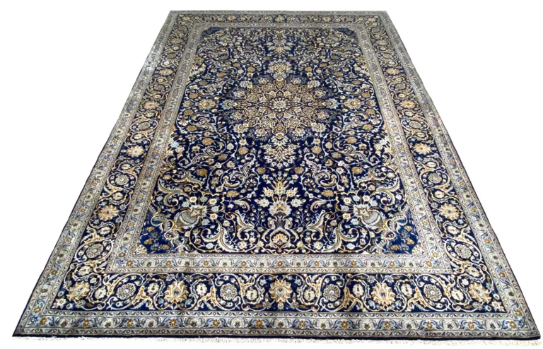 Keshan Orientteppich 402 x 296 cm, 150.000-300000 Knoten, handgeknüpft