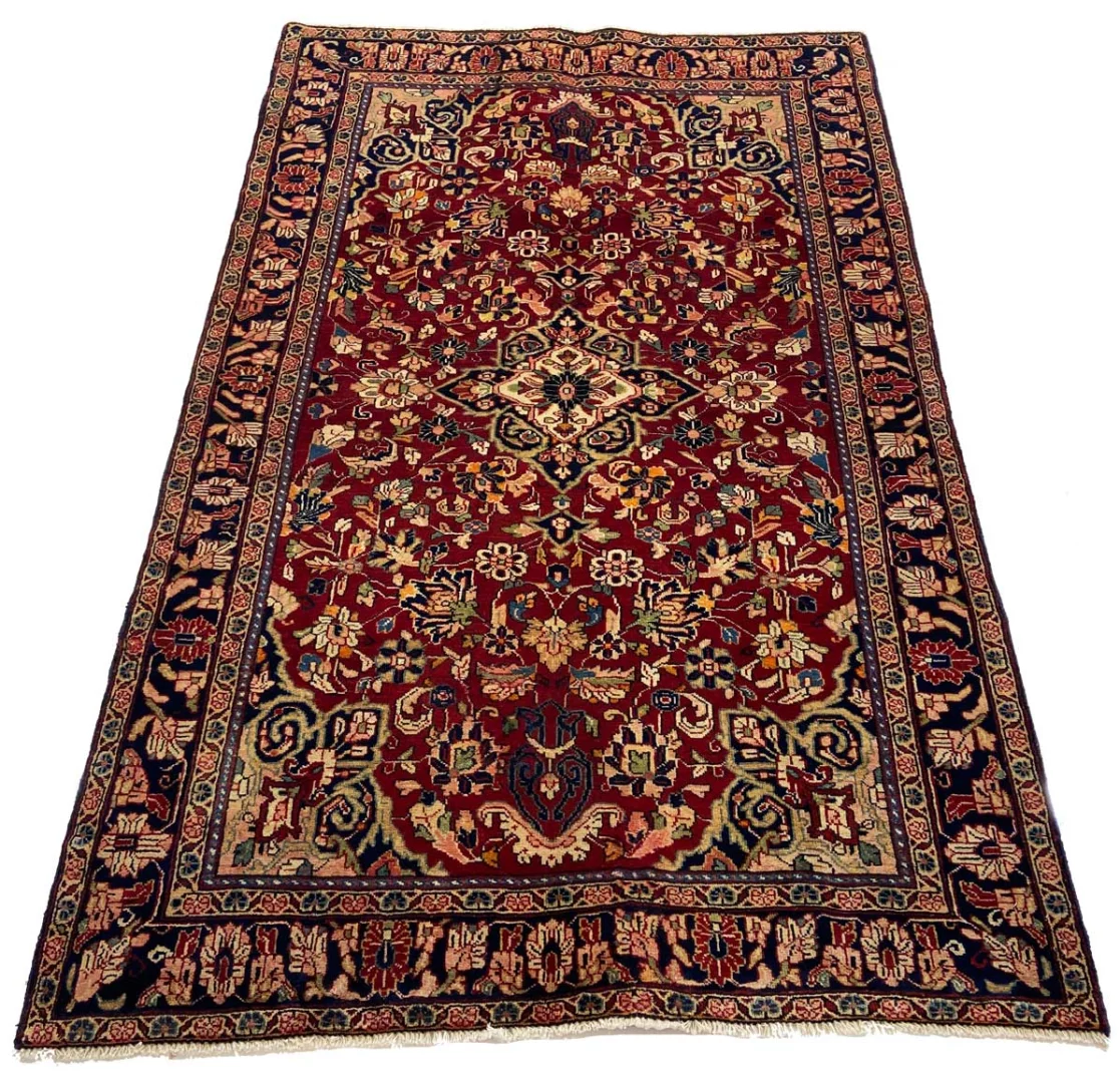 Orientteppich Lilyan 203 x 124 cm, 100.000-350.000 Knoten, handgeknüpft