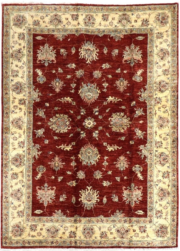 Ziegler Orientteppich 242x180 cm, antik, handgeknüpft