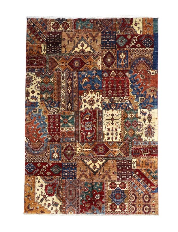 Ziegler Orientteppich 291x211 cm - Antiklook, handgeknüpft