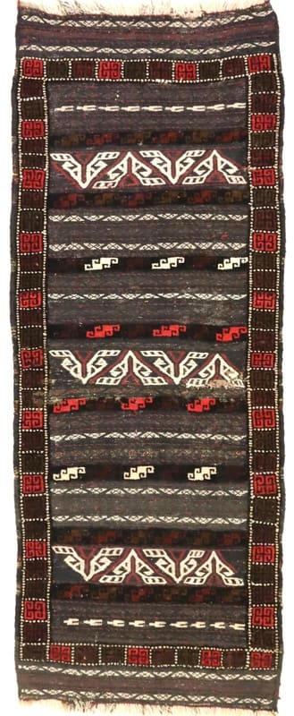 Belutch-Teppich 162x70 cm – Handgeknüpft, 100% Wolle, Persien