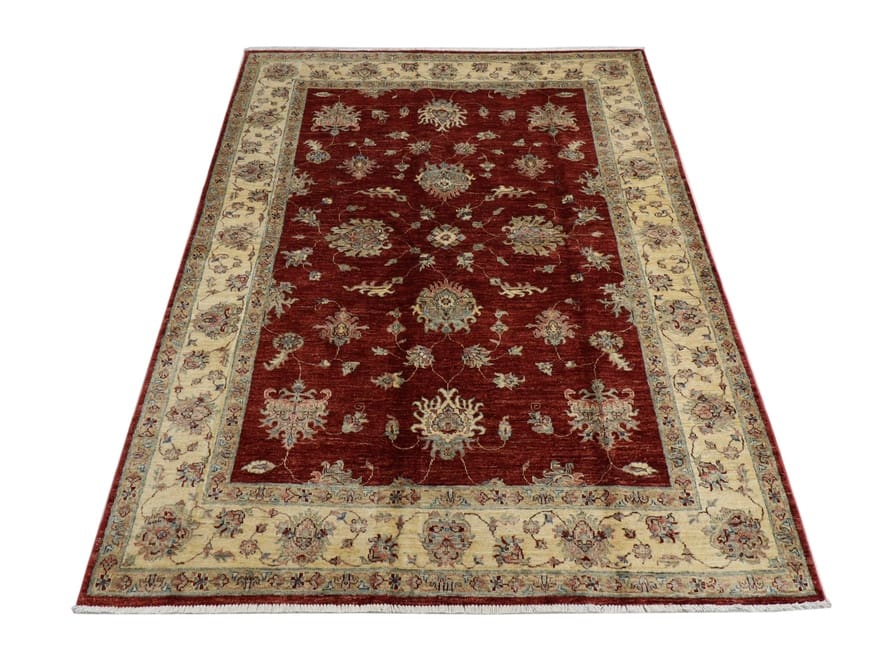 Ziegler Orientteppich 242x180 cm, antik, handgeknüpft