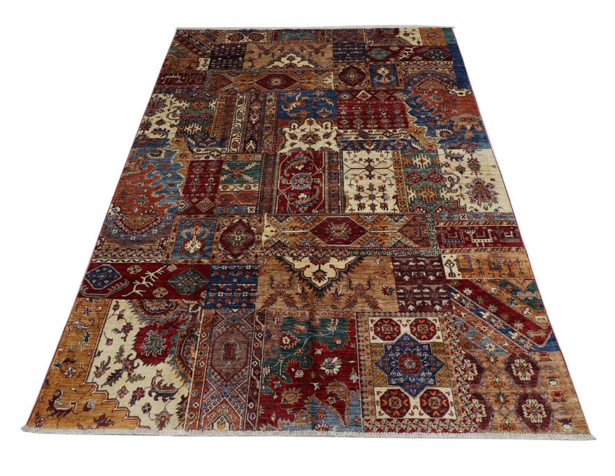 Ziegler Orientteppich 291x211 cm - Antiklook, handgeknüpft