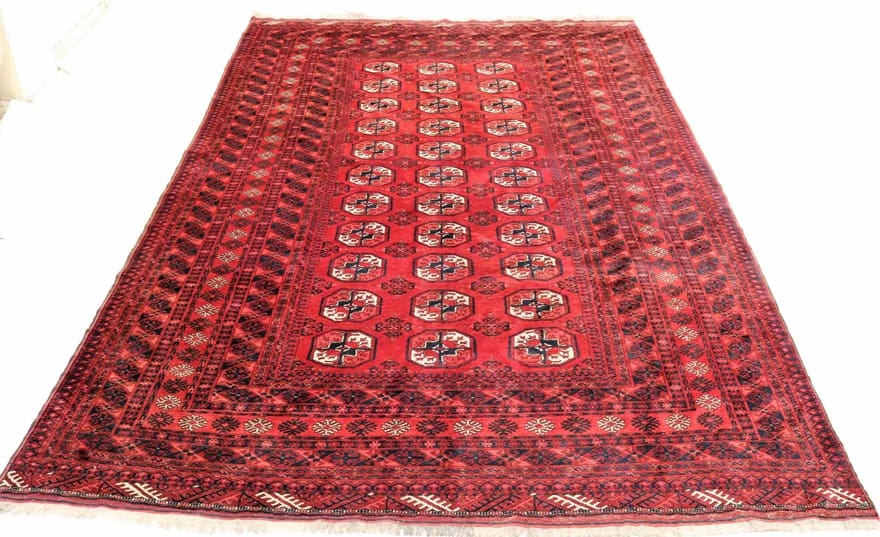 Orientteppich Buchara 380x239 cm – handgeknüpft, traditionell