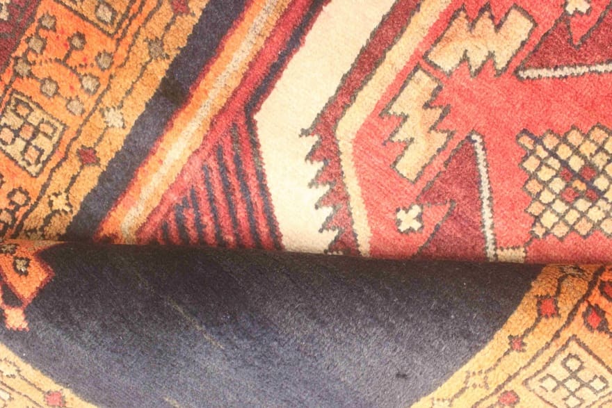 Orientteppich Azarbaeijan 404x106 cm – Kaukasus-Muster, handgeknüpft