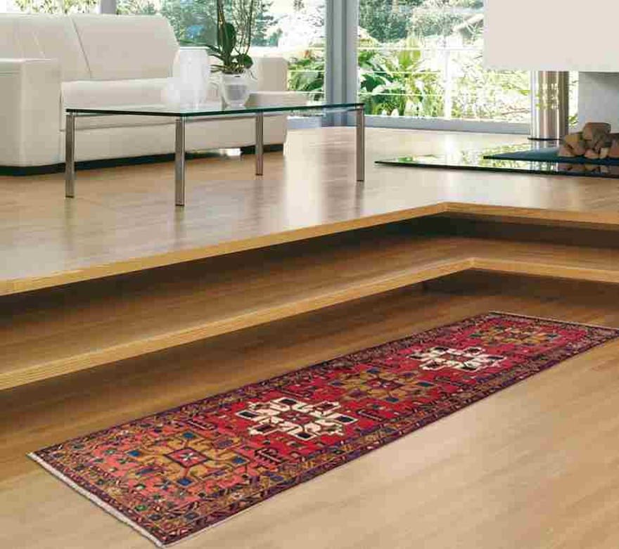 Ardebil Teppich 312x104 cm – feine Knüpfung, Orientteppich handgeknüpft