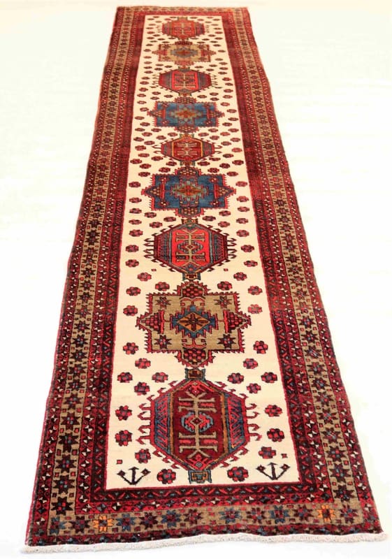 Meshegin Orientteppich 454x95 – Kaukasus-Muster, handgeknüpft