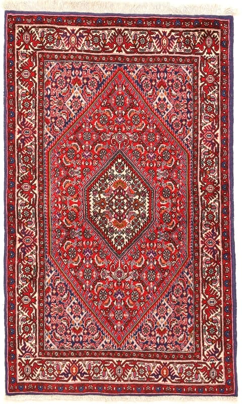 Bidjar Teppich 134x81 cm - Robust & Verschleißfest - handgeknüpft