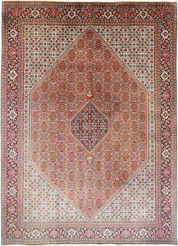 Bidjar Teppich 349x250 cm - Robust, handgeknüpft, Perserteppich