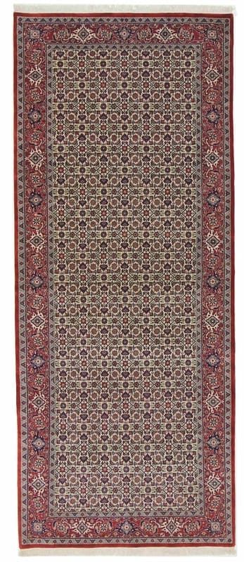 Orientteppich Bidjar 305x125 cm – robust, handgeknüpft, Indien