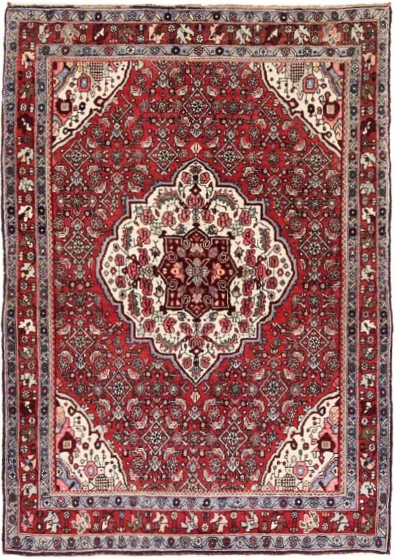 Robuster Bidjar Teppich 144x114 cm – Handgeknüpft, Perserteppich