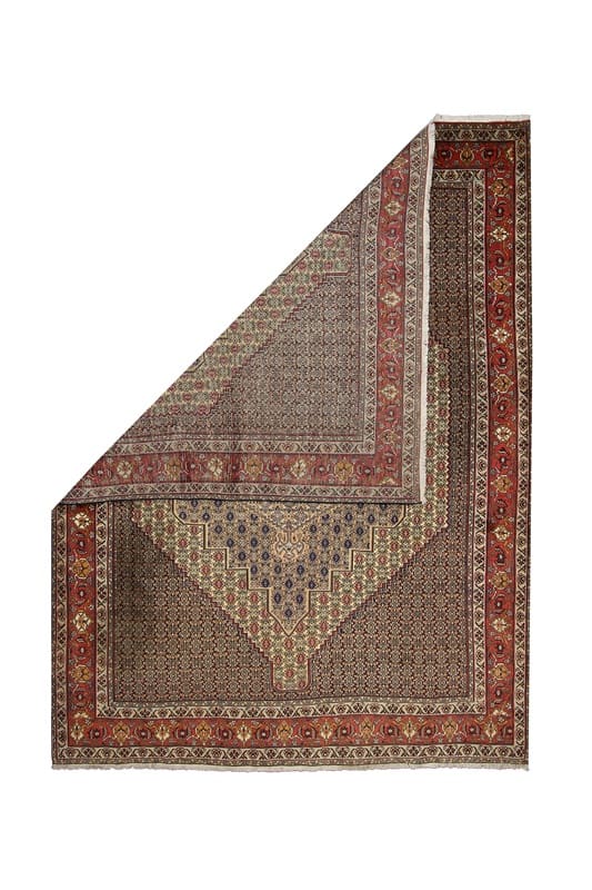 Bidjar Teppich 327x248 cm - robuster Perserteppich handgeknüpft