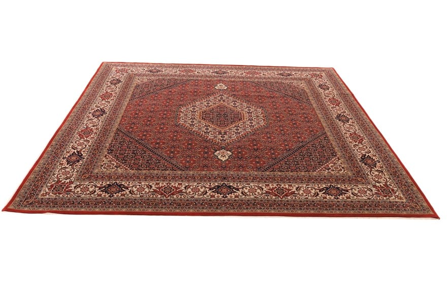BIDJAR Teppich 248x253 cm – robust, dichte Knüpfung, handgeknüpft, Perserteppich