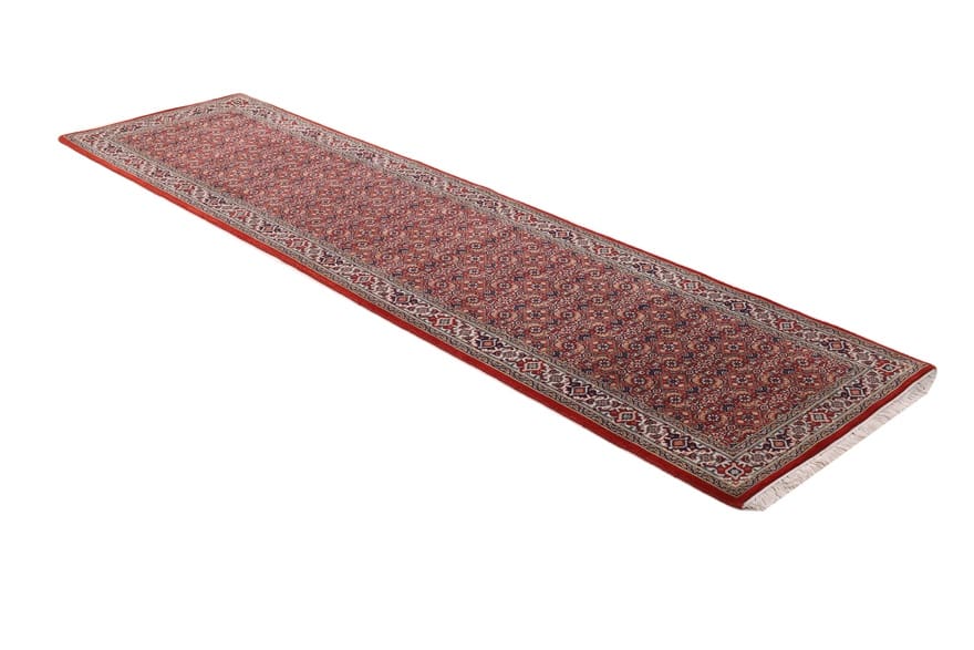 BIDJAR Teppich 314x86 cm - Robuster Perserteppich, handgeknüpft
