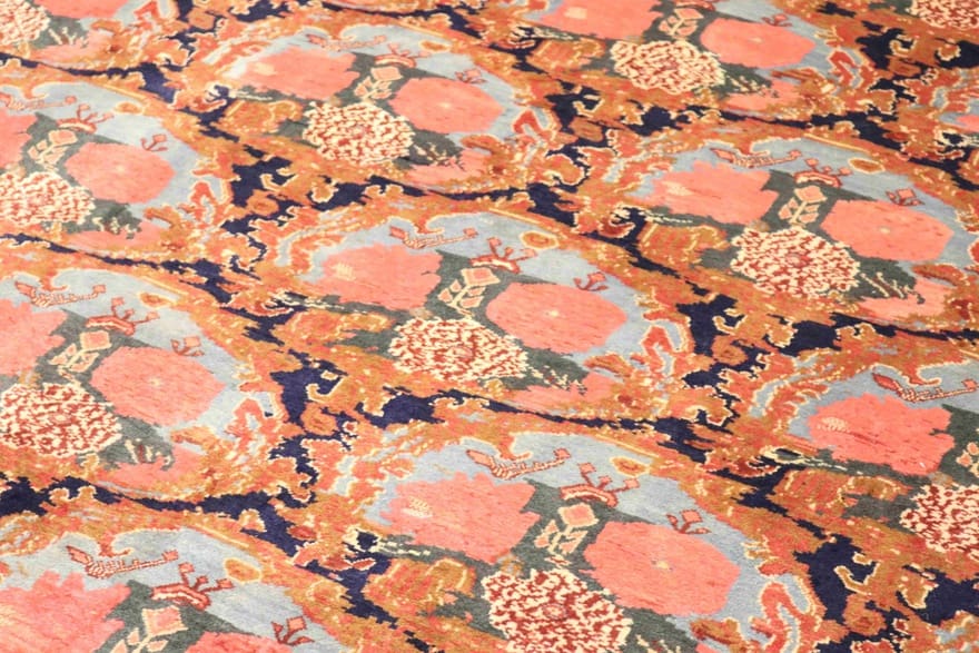Senneh Teppich 337x249 cm - handgeknüpft, robust, aus Kurdistan H1