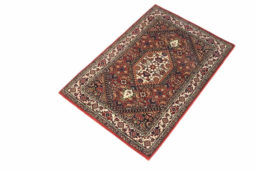Bidjar Teppich 92x61 cm - Robuster Perserteppich handgeknüpft
