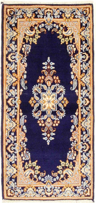 Orientteppich Kerman 159x75 cm, hochwertige Verarbeitung, handgeknüpft