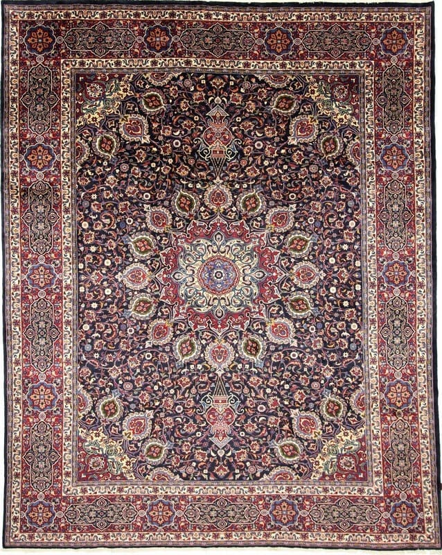 Antiker Sarough Farahan Teppich 408x299 cm – handgeknüpft H1