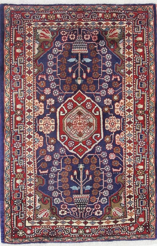 Orientteppich Sarough 109x71 cm – Antik, handgeknüpft
